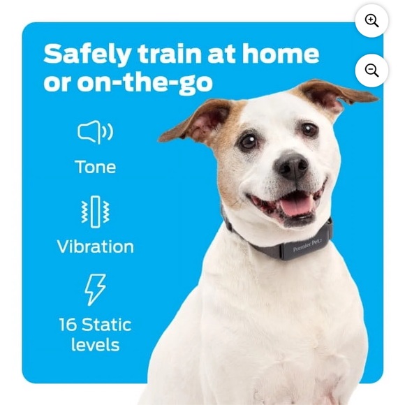 Premier Gray Rechargeable 1000 ft Dog Training Collar - Picture 3 of 12